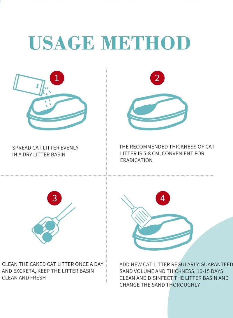 بايولاين رمل قطط من التوفو 7 لتر - برائحة الأزهار المائية - Image 3